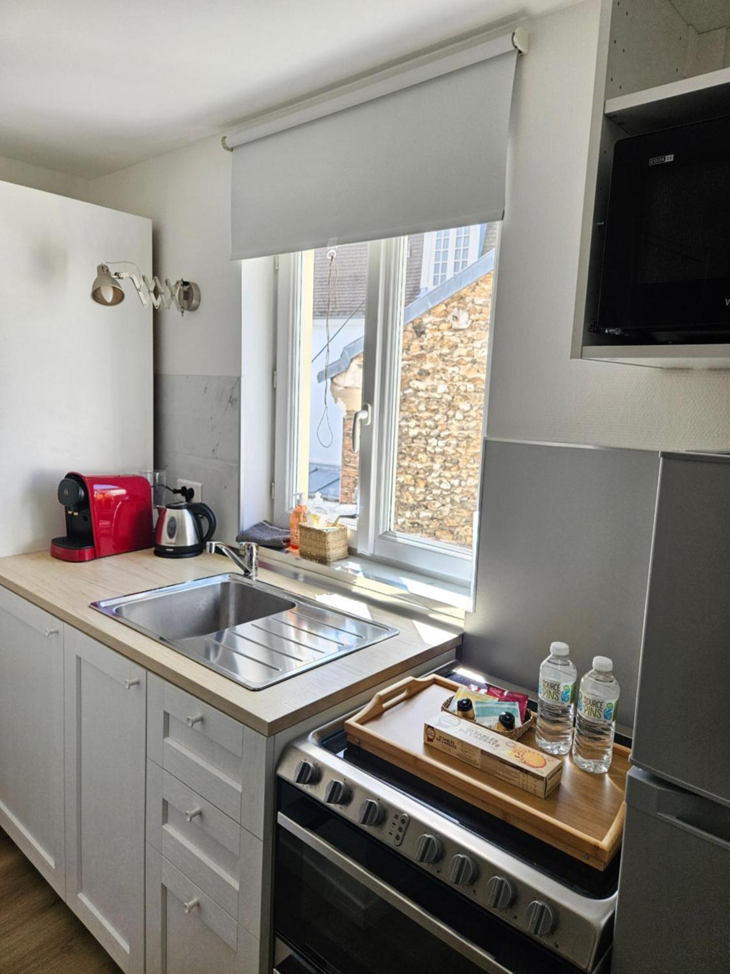 Charmant Duplex Au Coeur De Vernon Proche Gare Et Giverny Exterior foto